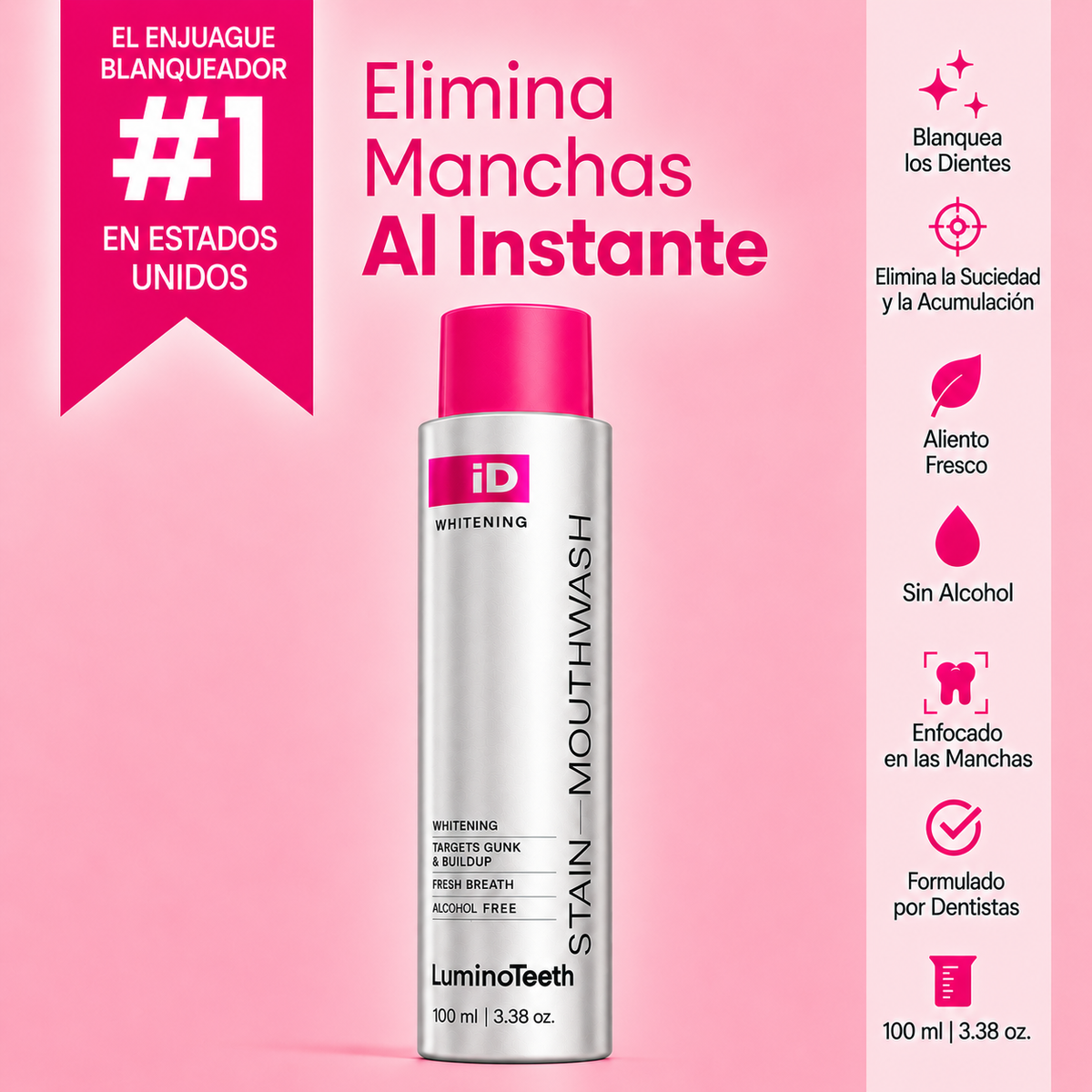 Enjuague Bucal Blanqueador