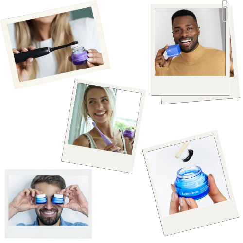 Customer smiles